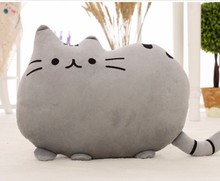 40*30cm Plush Toys Animal Doll Without PP Cotton Talking Animal Toy Pusheen Cat For Girl Kid Kawaii Cute Pillow Brinquedos