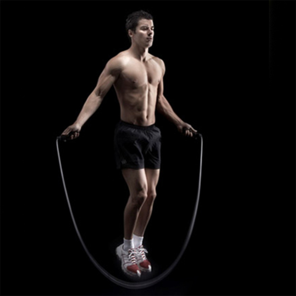 Wholesale Sport Accessories Wire Speed Skipping Adjustable Jump Rope Crossfit  2.8M Original Cable