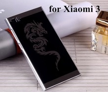 New Arrival Classical Dragon Plastic Protector Back Cover Skin Case for Xiaomi 3 M3 Mi3 M 3 3S MIUI Original Mobile Phone Shell
