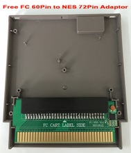 72 Pins Game Cartridge Replacement Plastic Shell For NES