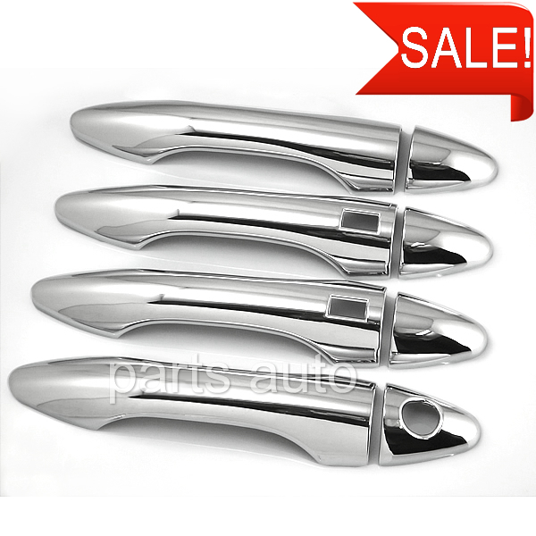 8x for HYUNDAI TUCSON ix35 CHROME SIDE DOOR HANDLE COVERS TRIM