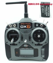 The best price 2.4GHz 6Channel DX6i Remote Control Radio with AR6100 Receiver for free shipping