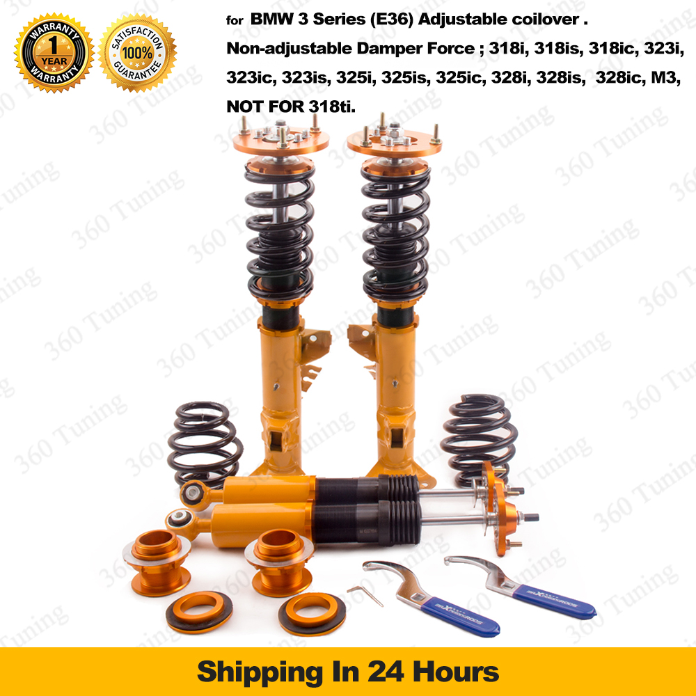   Coilovers fit BMW E36 3  318 323 325  Coupes   -  Coilover   90 - 99