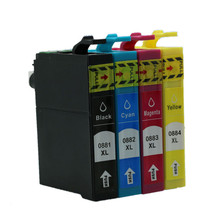 free shipping 20 PCS 5 SET T0881 T0882 T0883 T0884 with chip compatible Ink cartridges for epson Stylus CX4400/CX4450/CX7400