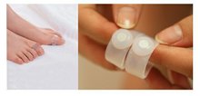 4pair Hot Guaranteed 100 New Original Magnetic Silicon Foot Massage Toe Ring Weight Loss Slimming Easy