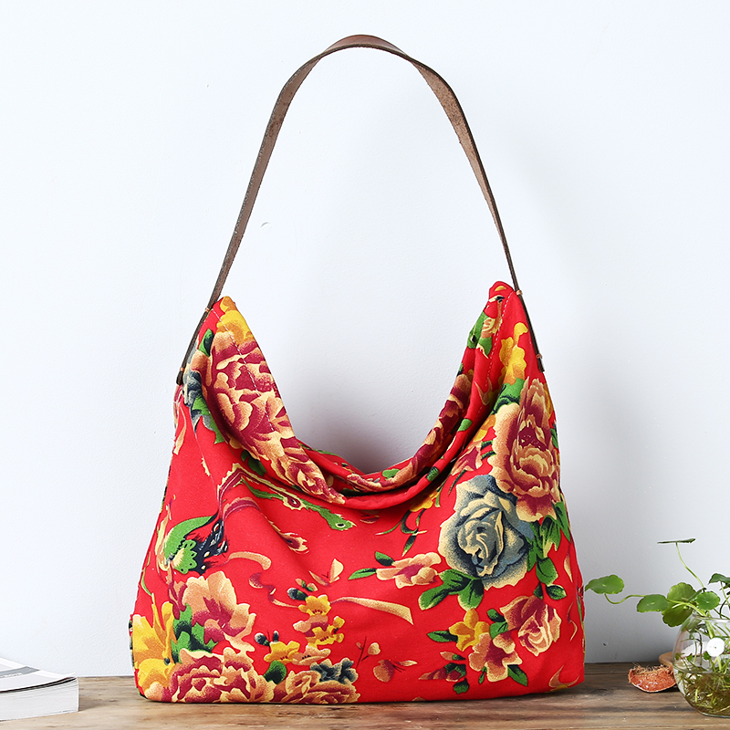 0 : Buy 2016 Women handbag large capacity shoulder bags national fashion cotton ...