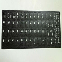 50pcs Spanish Letters Alphabet Learning Keyboard Layout Sticker For Laptop/Desktop Computer Keyboard 10 inch Or Above Tablet PC