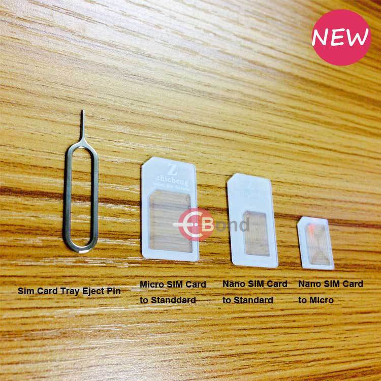 New 2014 High Quality Thin Microsim Card Adapter Sim Card Eject Free Shipping nano sim adapter holder Mobile Phone Accessories Product Type Sim Cards Adapters Name Microsim Card Adapter