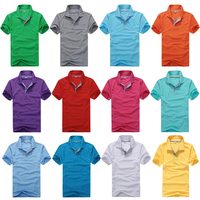 2015 New Arrive Summer Men\'s Polo Shirts men\'s fashion shorts sleeve pure color Polo Shirts Free shipping size S-XXXL D247