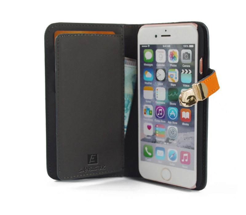 Sansister custodia in pelle per iphone 7 plus di marca originale Sansister custodia in pelle per iphone 7 plus di marca originale