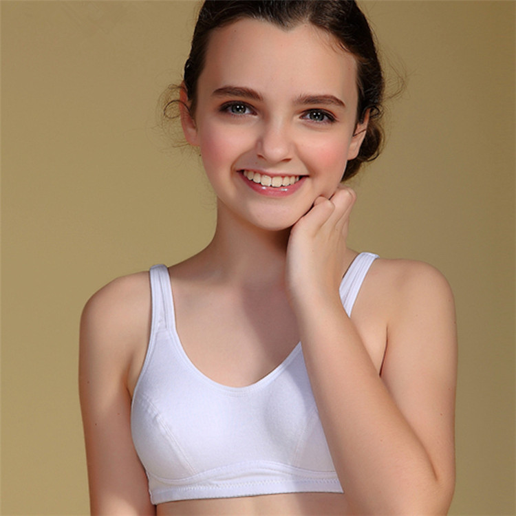 Training bra kids girls Soft Touch Cotton underwear sports kids vest bra for teens child student ...