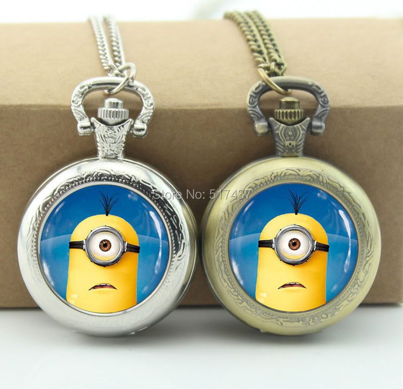 WT-00104 Movie,despicable Me 2, inspired, One, eye, Minion, Hand Craft, Pendant-