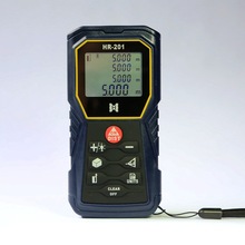 Distancia Tester de mano telémetro láser 60 m infrarrojos range finder directamente área ángulo instrumento de medición