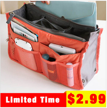Factory Direct 11 Color Organizer Bag Women Make up Travel Bags Cosmetic Storage Bags Multi Purpose Toiletry Bag Handbag X01