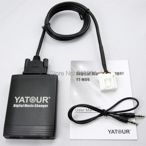 YATOUR Digital Music Changer USB SD AUX MP3 Interface for Mazda 2 3 5 6 BT-50 CX-7 MX-5 RX-8 MPV Tribute