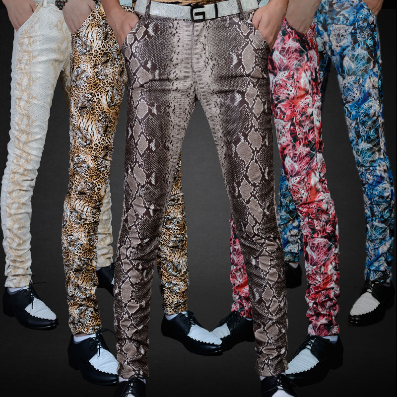 Compra Mens Pantalones De Leopardo Online Al Por Mayor De China