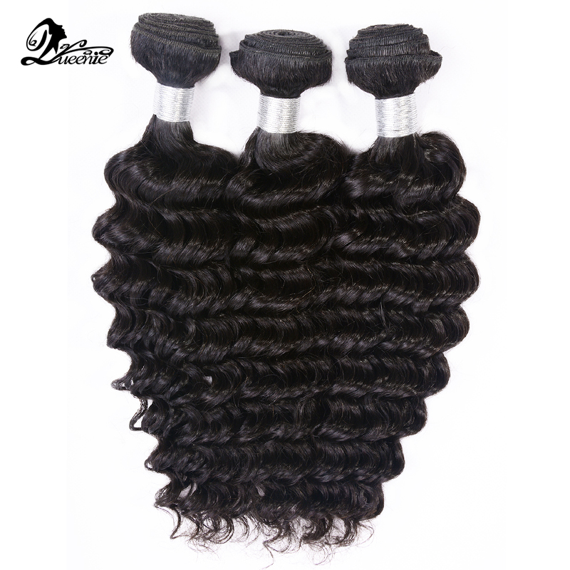 Brazilian Hair Extensions Unprocessed 6A Grade Brazilian Deep Wave 3 Bundles Deep Wave Hair Weave Shipping Free