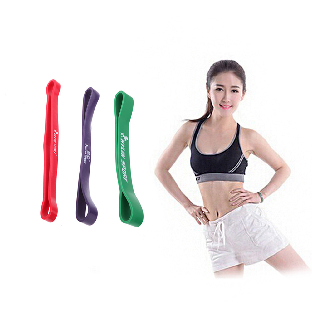 Natural Latex Pull Up Assist Band Fitness Resistance Band CrossFit Yoga Exercises Looped for 15 45Lbs