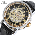ORKINA Men s Skeleton Wristwatch Stainless Steel Antique Steampunk Luxury Casual Mechanical Hand Wind Man Watches