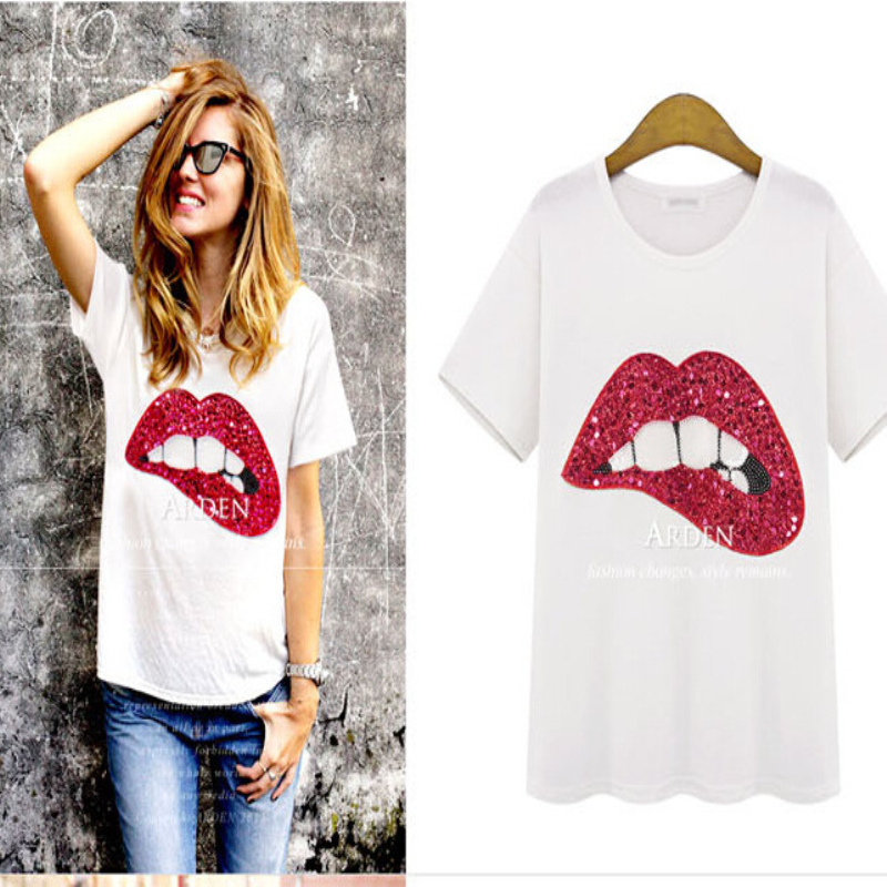 T Shirt Women Brand 2015 Ms. Fashion Casual Tops R...