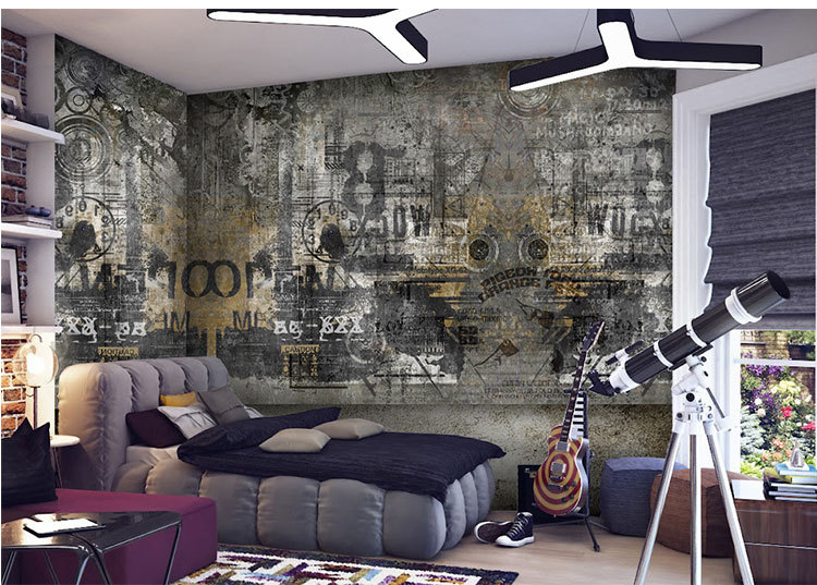 Wallpaper murals flowers picture more detailed picture about ... Retro living rooms woonkamer