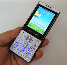 Slim Mobile Phone Luxury Mini Cell Phone 2.5” Big Screen M7 Camera MP3 Radio Bluetooth Dual Sim Cheap Phone Russian Keyboard
