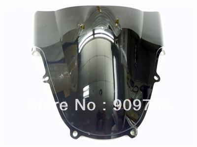 Бесплатная доставка 1 шт. дыма темно ветрового стекла лобовое стекло для 2000 - 2002 Suzuki GSXR GSX-R 600 750 1000 K1