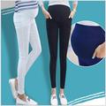 Mummy Maternity Clothes Pregnant Women Pants Adjustable Waist Pure Cotton Summer Autumn Thin Slim Leggings Elastic