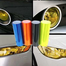 Hot Sales Free For Shipping 13 Colors 30cm x100cm Auto Car Light Headlight Taillight Tint Vinyl Film Sticker Stick whole car