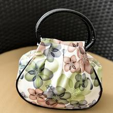 2016 new women coin purses fresh shivering floral hoop wallets casual fashion hand bags Printed Mini Purse BG203