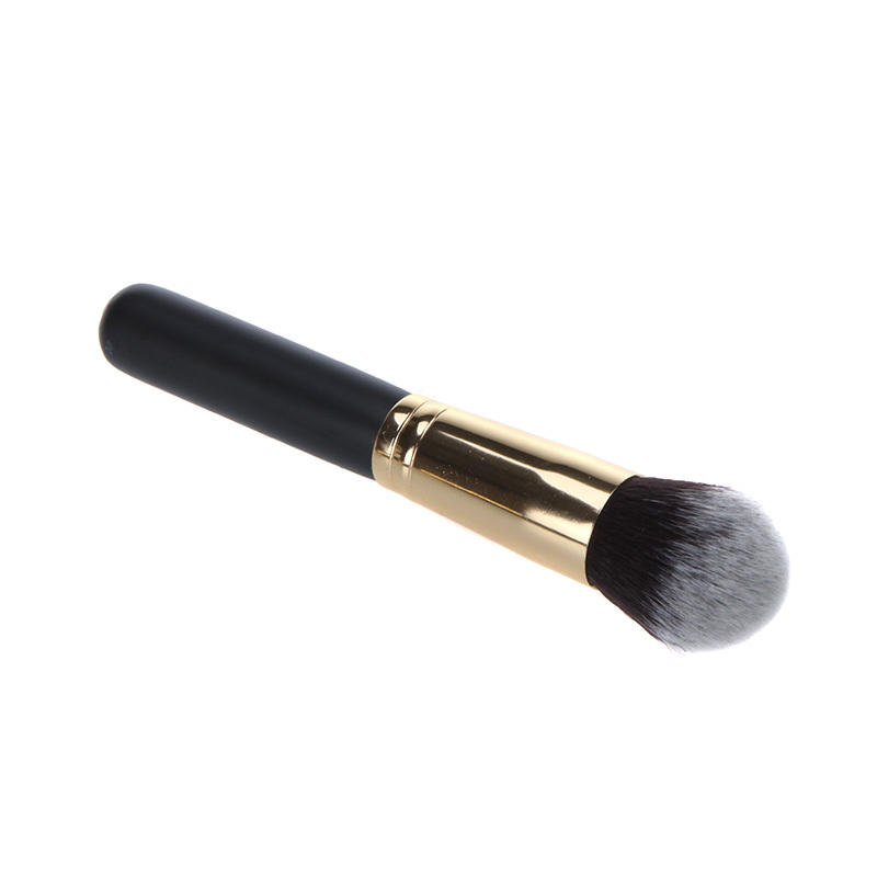 Wholesale 1pcs Eye Brushes Eyeshadow Foundation Blusher Brush Pencil brush Makeup brushes Cosmetic tool Black Golden