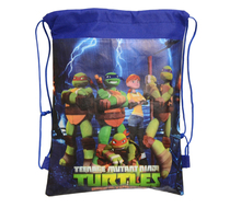 1pic Teenage Mutant Ninja Turtles School Bags Teenage Mutant Ninja Turtles Kids Drawstring Backpack Bag For