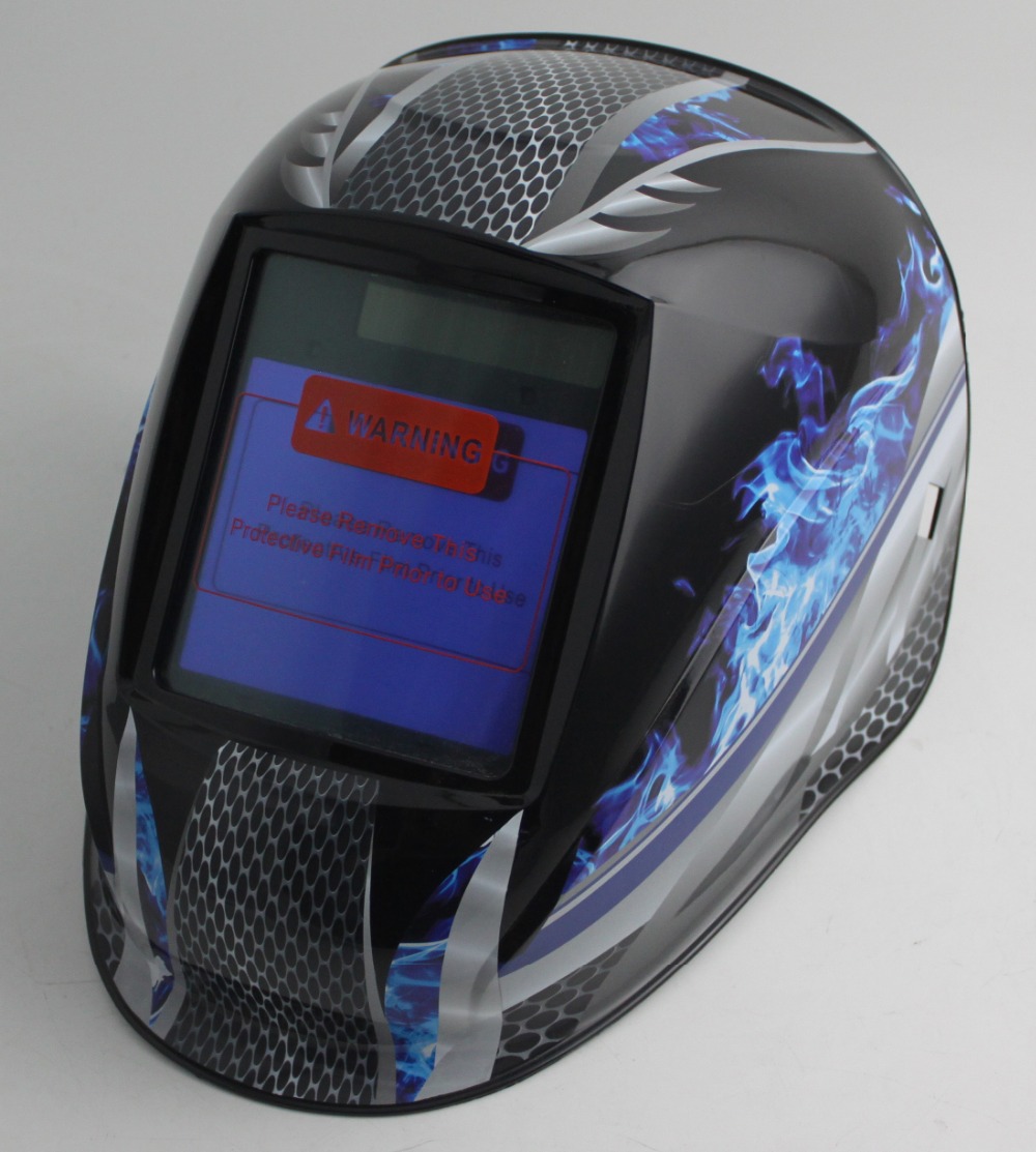 Auto darkening welding helmet/welding mask(Grand-918I FLAME)/MIG MAG TIG/4 arc sensor/Solar cell&Replaceable Li-batteries Auto darkening welding helmet/welding mask(Grand-918I FLAME)/MIG MAG TIG/4 arc sensor/Solar cell&Replaceable Li-batteries