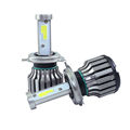 Hot Car Styling COB Cars Headlight LED H4 H1 H7 H8 H9 H11 9005 9006 880