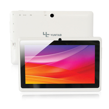 Free Shipping 7 inch Android Tablet Q88,1024*600 A33 Quad Core 512MB+8GB Dual Camera, Supports WIFI 3G External