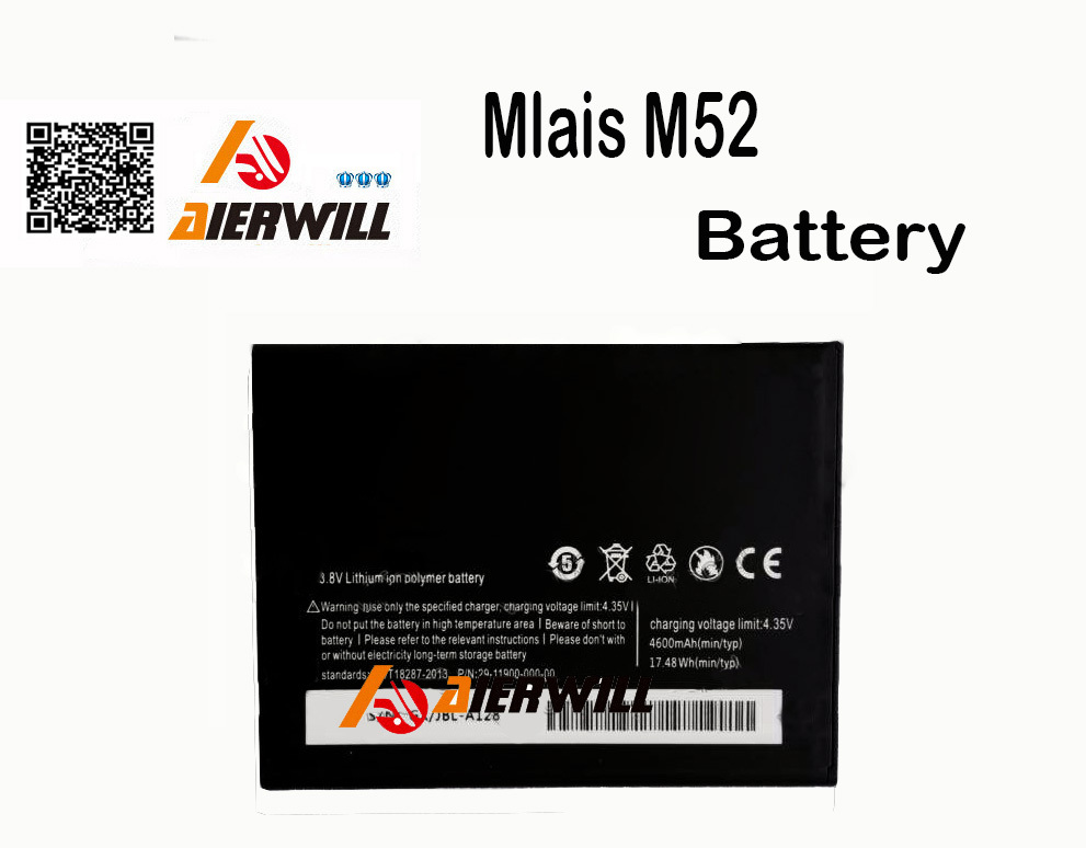 Mlais m52  4600      100%      bateria +  