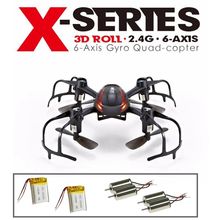 Free Shipping!MJX X902 RC Quadcopter Mini Helicopter 3D Flip Drone+Extra CW/CCW Motors&Battery
