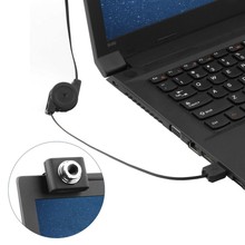 Mini USB 5M Retractable Clip WebCam Web Camera Laptop 100% Brand New