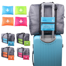 2016real Travel Bags New Fashion Sport Waterproof Travel Bag Large Capacity Nylon Folding Unisex Luggage Handbags Free Shipping