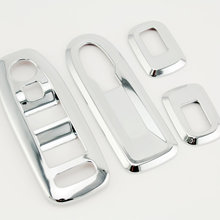 Citroen C3 XR 2014 inner door armrest panel trim handle ABS Chrome trim switch window