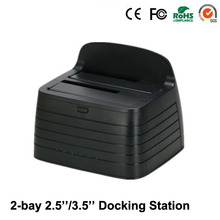 2-Bay Dual SATA 2.5″/3.5″ Hdd Docking Station USB 3.0 to SATA HDD Duplicator High Speed 5Gbps Duplicator Support 6TB
