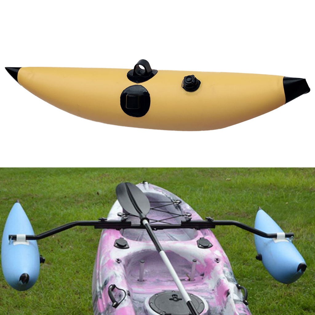 Kayak Inflatable Outrigger Heavy Duty Floats Buoy Canoe Standing Safety Gear 