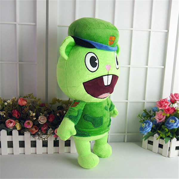 Happy Tree Friends HTF Flippy Fliqpy Stuffed Doll Anime Plush Toy Gift 40CM