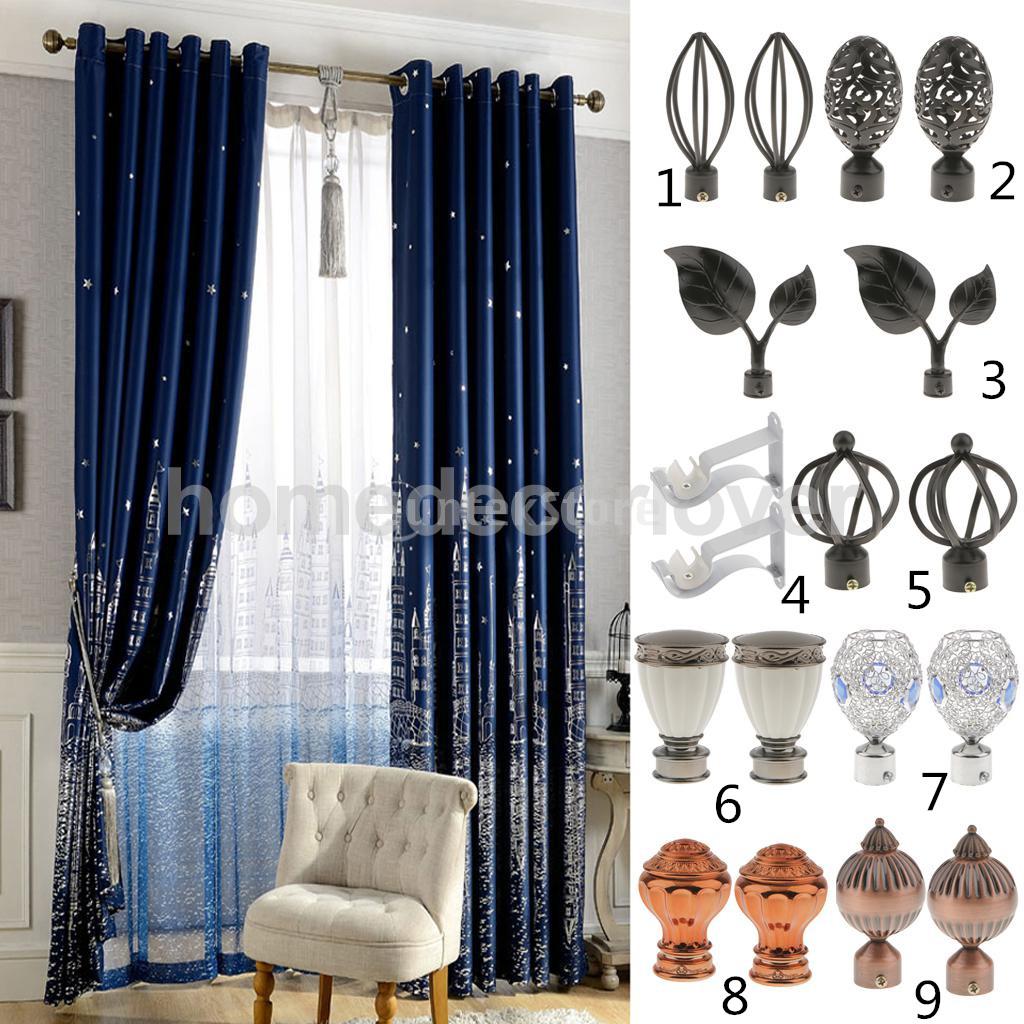 decorative window rods