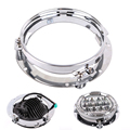 Hot Round Headlight Motorcycle For Harley Davidson Off Road Jeep Wrangler JK Hummer Mounting Bracket Ring