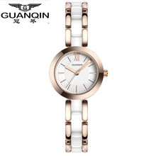 Original GUANQIN Fashion Quartz Watches Women Luxury brand Waterproof All Steel Body Sapphire Mirror Derss Watch Montre Femme