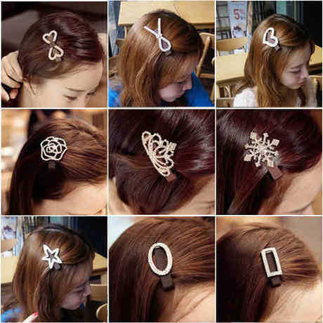 Joyme brand mix designs fashion women hair jewelry CZ Rhinestone Hairpins Hair Pins new Wedding Head
