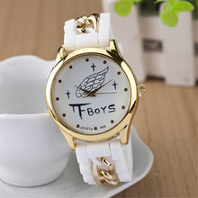 Free shipping relogio masculino quartz watch Silicone strap women s watches digital watch women s wings