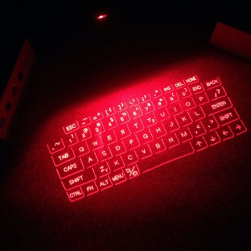 2016 New Wireless Bluetooth Virtual Laser Projection Keyboard and Mouse