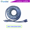 CCTV Extension Ethernet Video Cable RJ45 DC 12V Power CCTV Network Lan Cable 5M 10M 20M